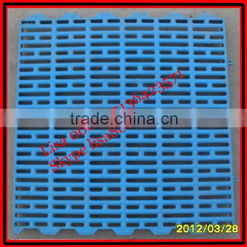 Plastic 600*600mm slat as leak dung floor