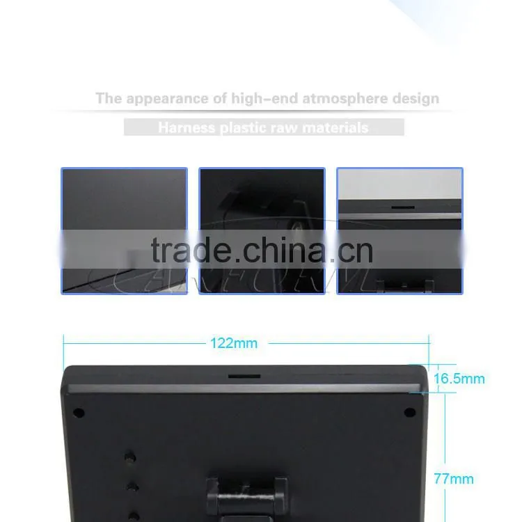 car 4.3 inch foldable monitor with av input