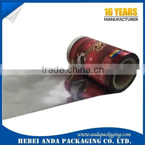 customed laminated plastic roll film