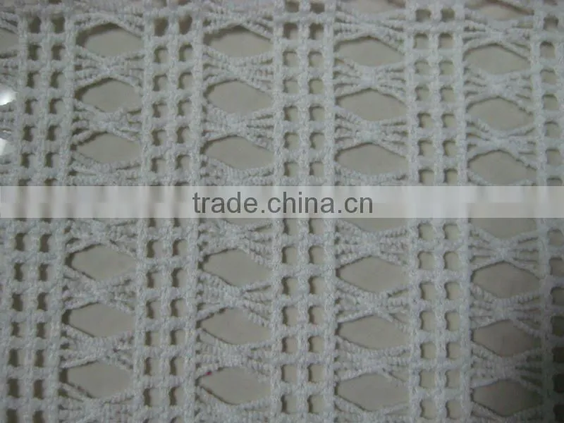 poly lace valance fabric