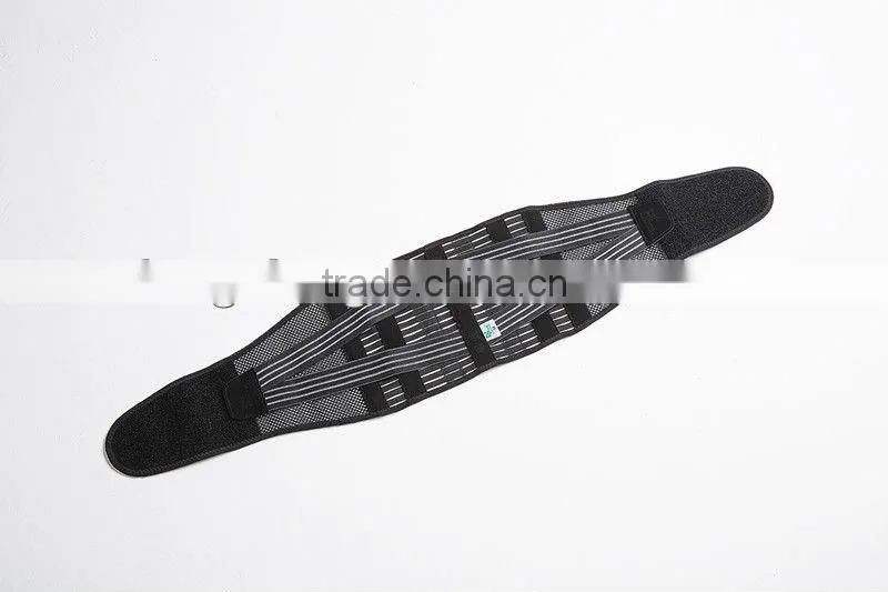 good quality breathable easy adjustable lumbar waist support belt(factory outlets)
