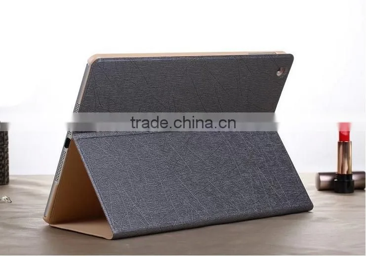 Luxury Leather Ultra Thin Smart Stand Case Cover for iPad Air 2 iPad 6