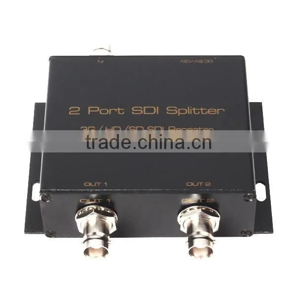New SDI distribution amplifier 1 input 2 output SDI splitter 1x2