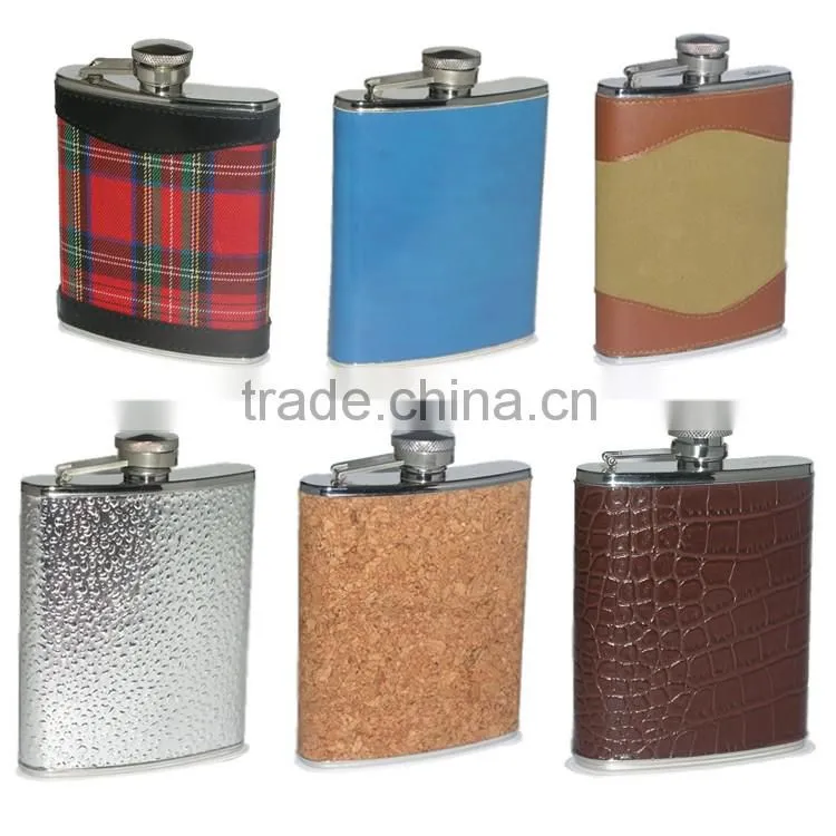 Whisky Hip Flask and Hip Flask holder set