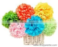 cheap party hanging pompom