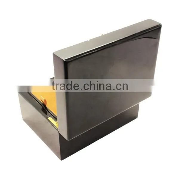 High gloss black Finish single Wooden Watch Box