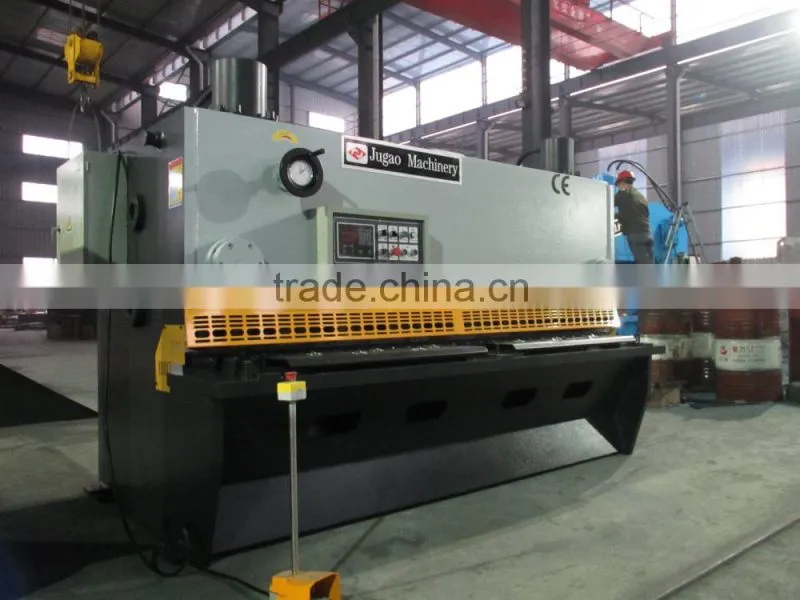 World top brand Nanjing QC12Y cnc metal sheet shear equipment with highest quality