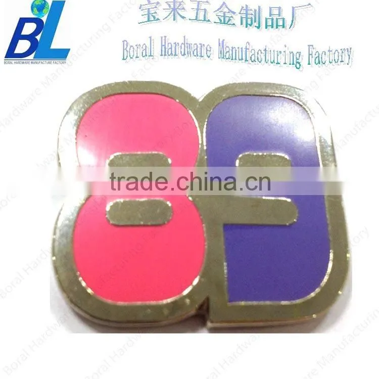 Die casted metal boat name plates