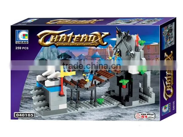 Buildig block toy brick castle