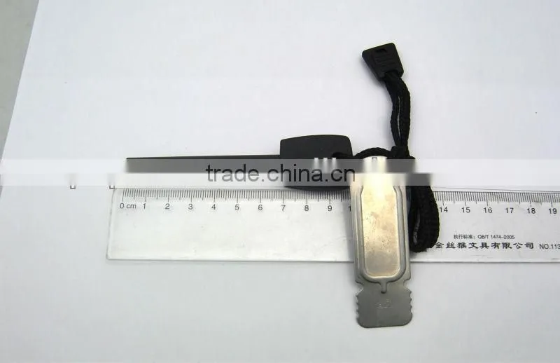 Outdoor magnesium swedish firesteel fire starter army-with chain custom label logo