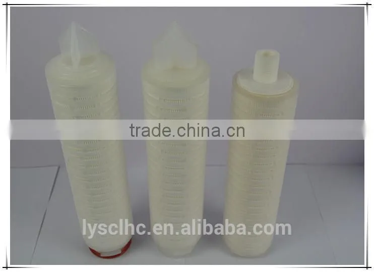 Best price 0.22 1 5 10 micron pp pleated filter cartridge for water