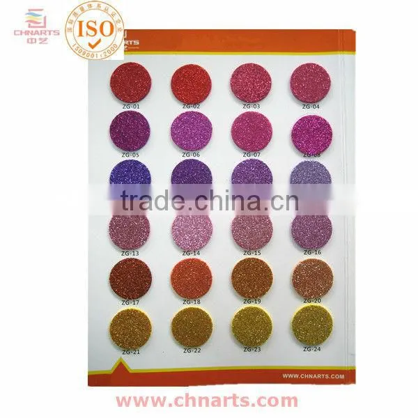 full color glitter craft paper