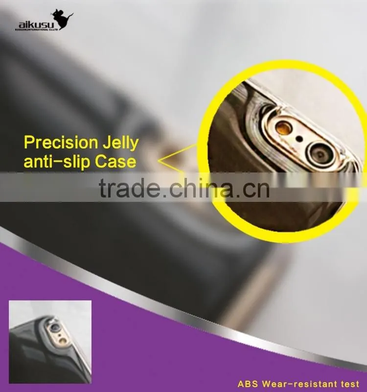 High quality epoxy gel mobile phone cover for iphone 6