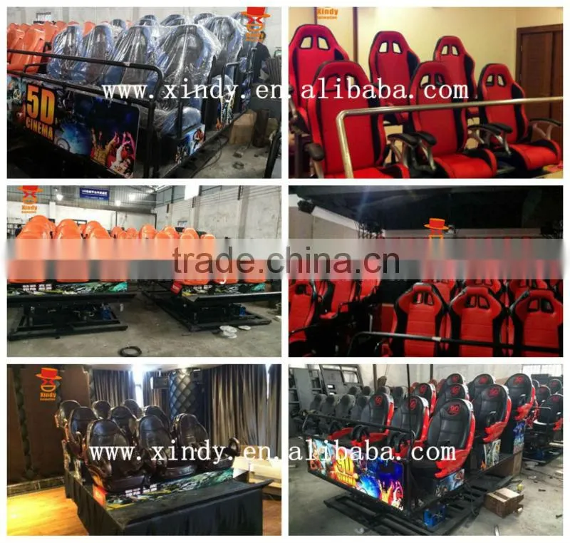Hydraulic and electric 7d cinema equipment children's game for sale