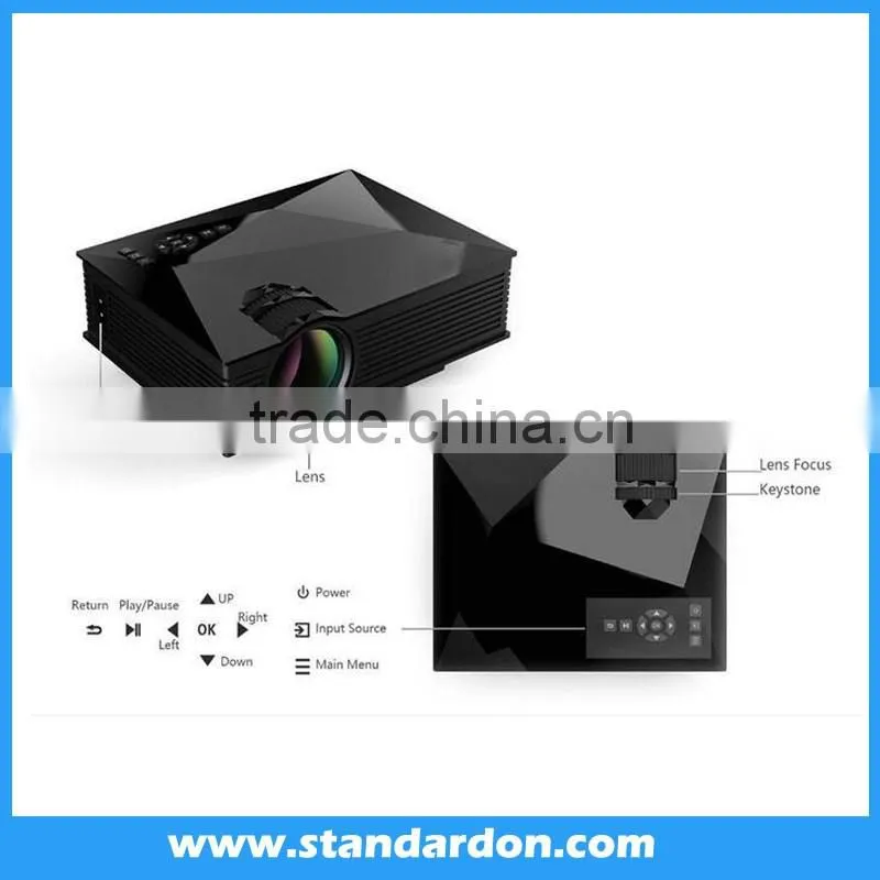 Multi-media Mini 800 Lumens Portable LED Projection Micro Home Theater