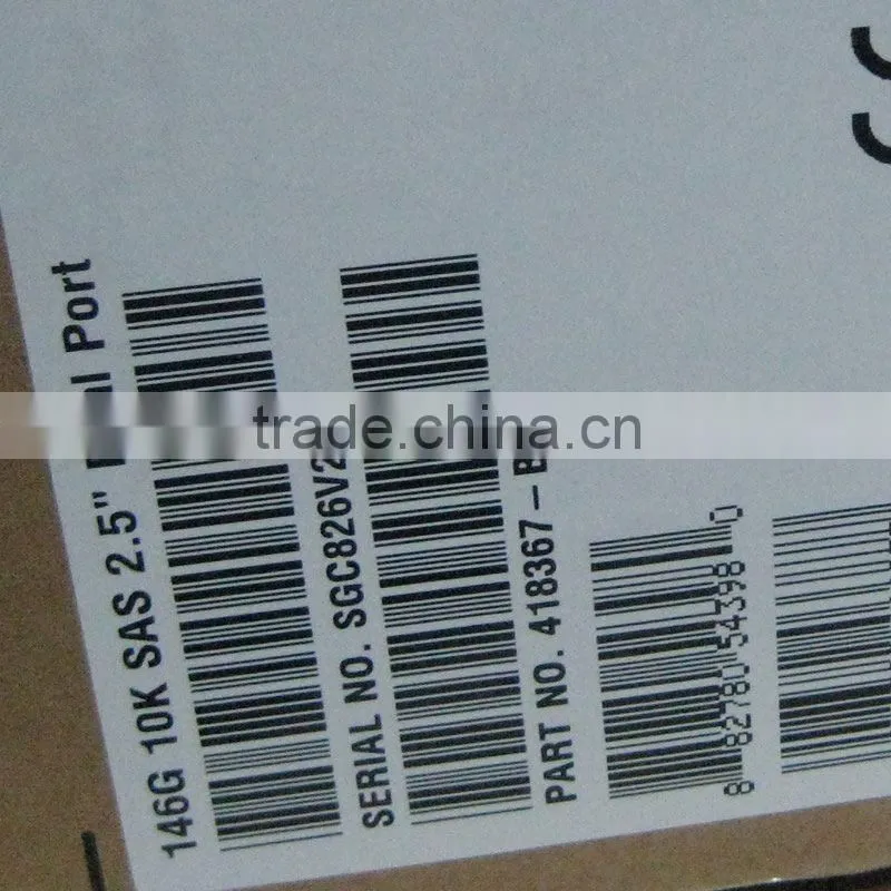 Server Hard Disk 418367-B21 for HP, 146GB 10K SAS 2.5 DP HDD