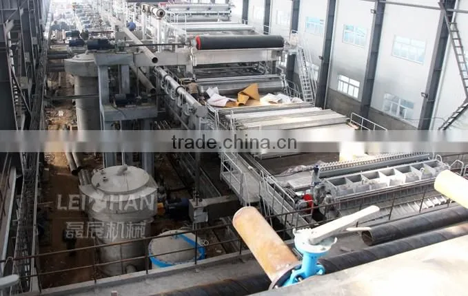 Paper recycling production line machine to make recycled paper