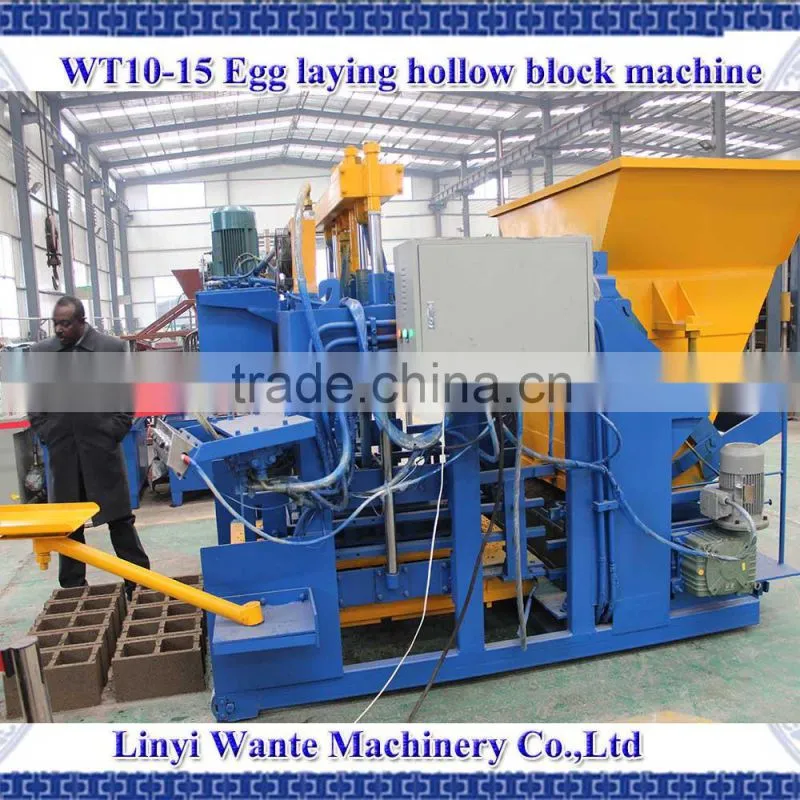 2015 China Block Machinery New WT10-15 used egg laying block machine