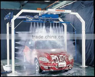 5 Brushes Fully Automatic Rollover Car Washing Machine With spray, foam and wax, dry systems