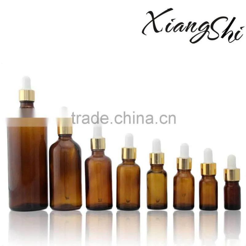 100ml pink glass essential oil bottle