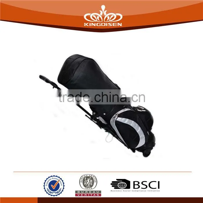 Golf Bags Stand Attachment with Wheels