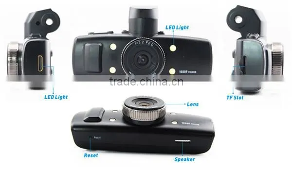 Travel mate Hot sale 1.5inch Screen GPS G-sensor vehicle bus taxi dvr