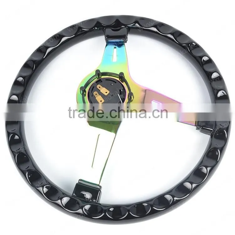14 inch universal neochrome ABS steering wheel