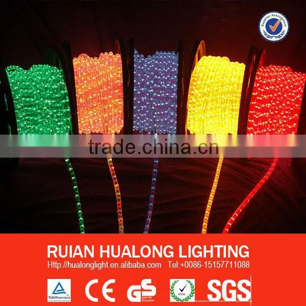 flexible led rope lighting multi-color waterproof DC110V-240V CE