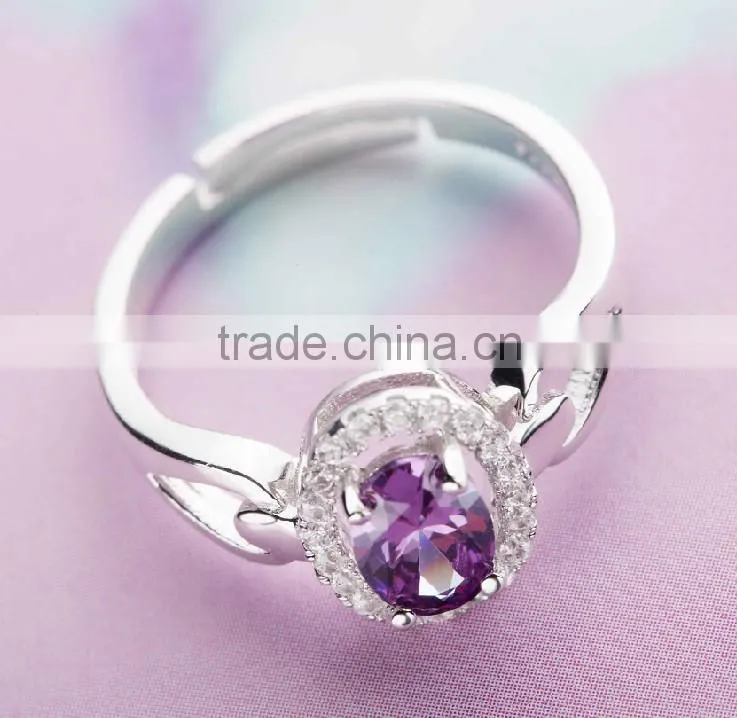 Hot sell simply design fashion ring,silver ring wholesale