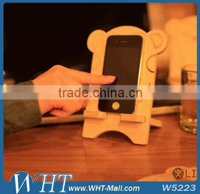 Lovely Cartoon Design Phone Holder,Protector Stand Desk for mobile phone