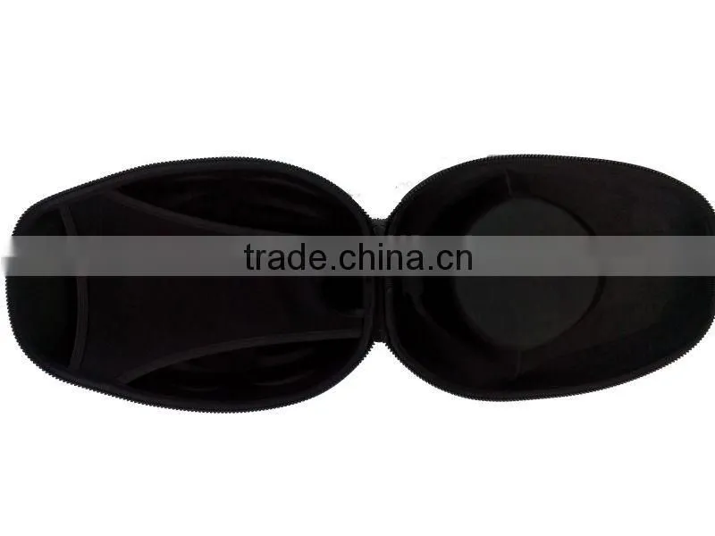 Hard shell helmet case for bicycle