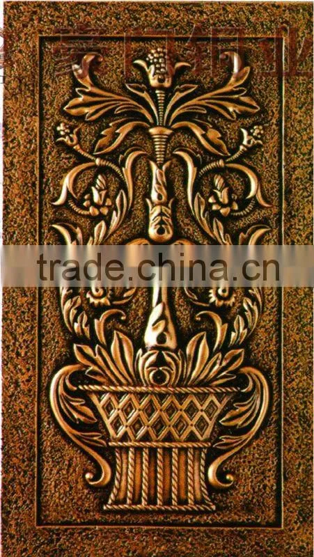 Carpenter works mural for church ,church door design HM-13