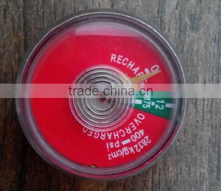 FIRE EXTINGUISHER SPRING TYPE PRESSURE GUAGE