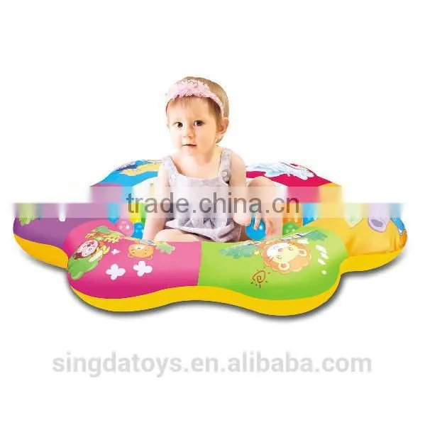 Hot Summer Toys Flower Type Baby Inflatable Cushion