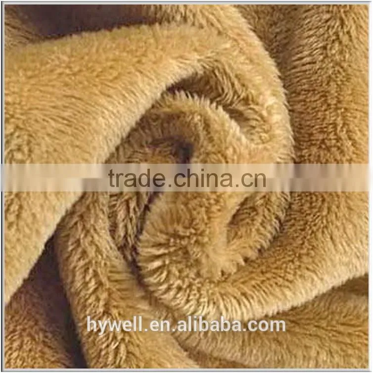100% Polyester PV Plush Fabric for Blankets Mattres