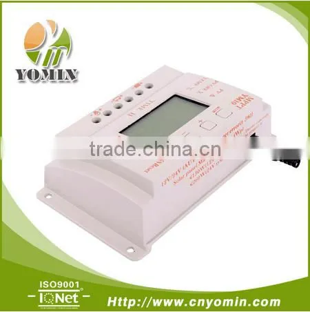 YM10 PWM solar charge controller LCD DisplayTemperature Compensate PWM Solar Panel Charge Controller