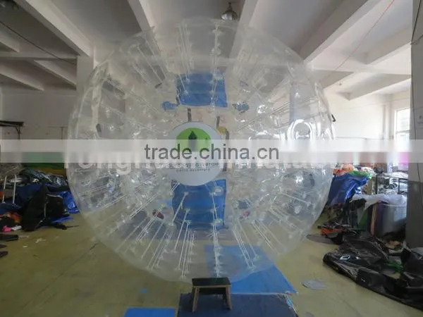 inflatable balls for people for sale/ inflatable grass zorb ball