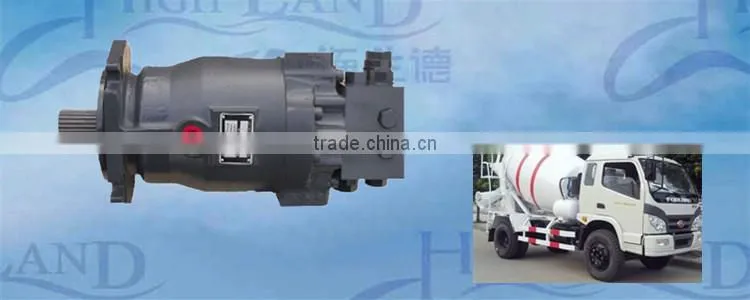China wholesale variable displacement hydraulic motor for mixer truck