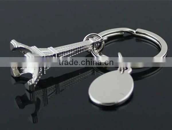 2015 Custom Shape Keychain / China Keychain Manufacturers / Hot Sale Eiffel Tower Keychain