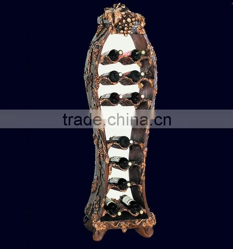Wholesale Handmade Antique Wine Storage Shelf