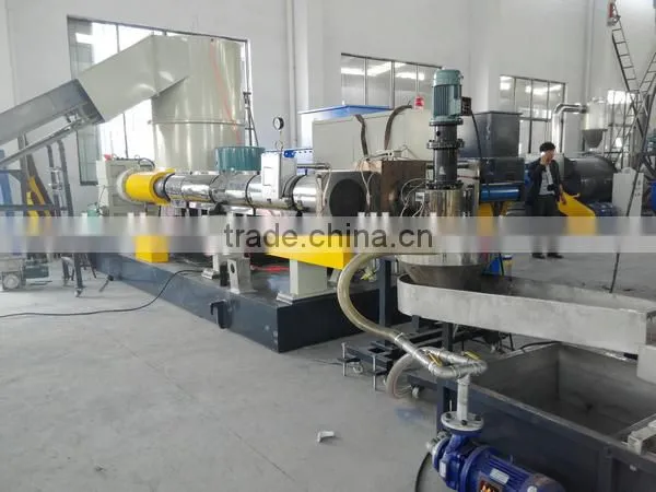 recycled plastic granulating machine with CE certificate