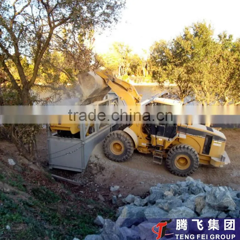 High Efficiency Using Eccentric Block Vibrating Hopper Feeder