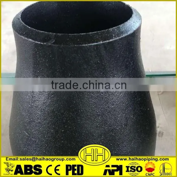 sch40 a234 wpb carbon steel butt weld pipe fitting concentric reducer