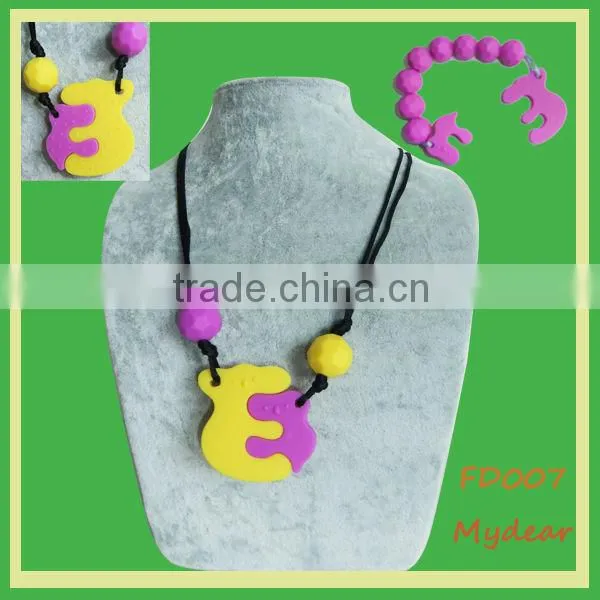 China Manufacturer Mydear Silicone Teething Ring For Baby Teether