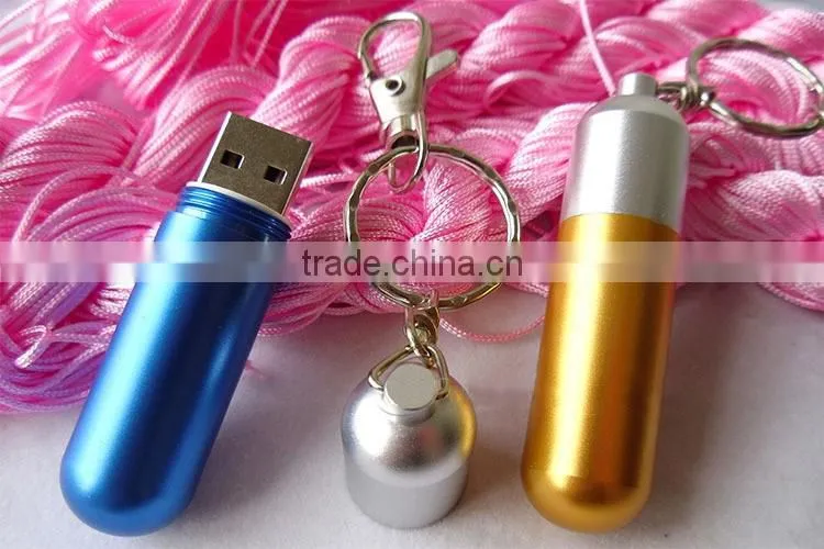 metal mini pill shape usb flash drive with custom logo