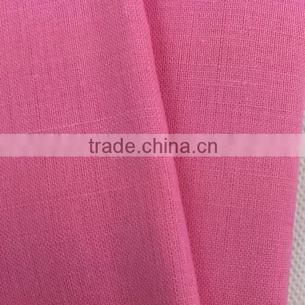 Popular 100% ramie dyed fabric 21*21/52*58