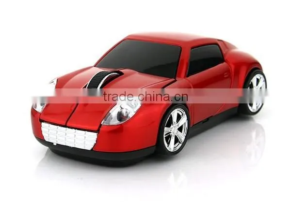 2.4ghz sport car shaped wireless optical mouse