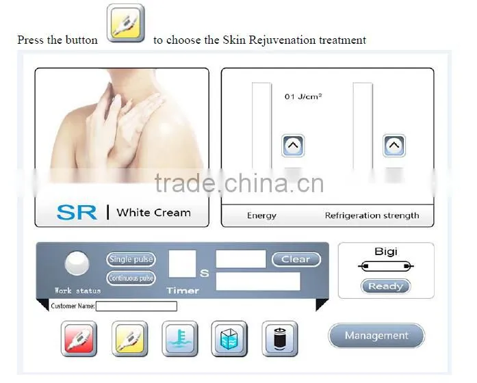 New Arrival 2 handles IPL+RF E-Light Treatment printing system ipl rf shr laser equipment e light ipl rf