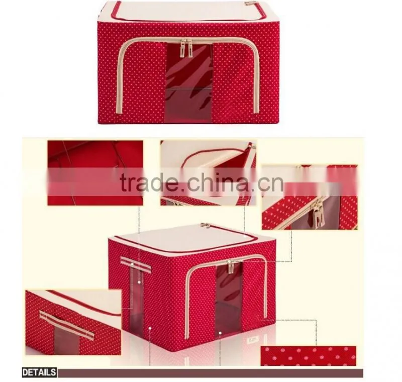 Commercial 6OOD Polyester Fabric Fancy Foldable Toy Storage Box