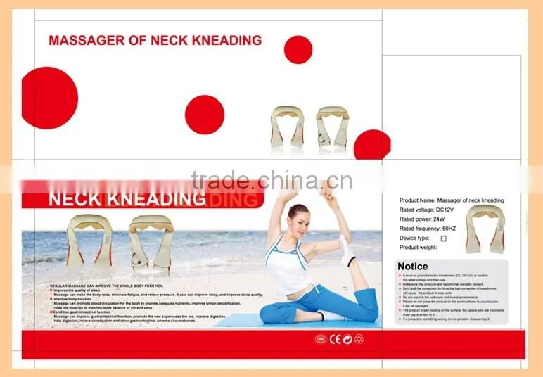 electric neck and shoulder kneading massage belt